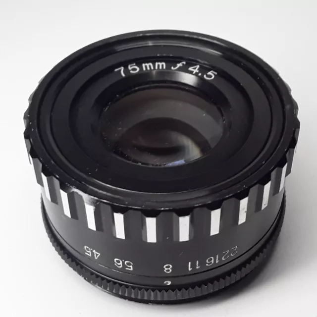Vintage 75mm F4.5 Enlarging Lens
