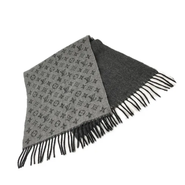 Louis Vuitton Women's Gray Wool Cashmere Monogram Pop Perle Gloves M70839 –  Luxuria & Co.
