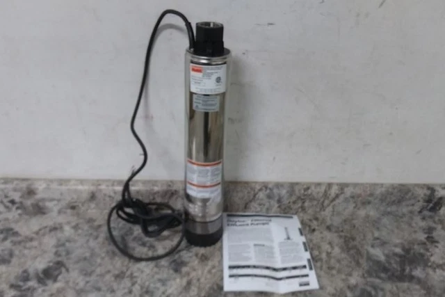 Dayton 4NY26 1/2 HP 3450 RPM 120VAC 175 Ft Max Head Effluent Pump