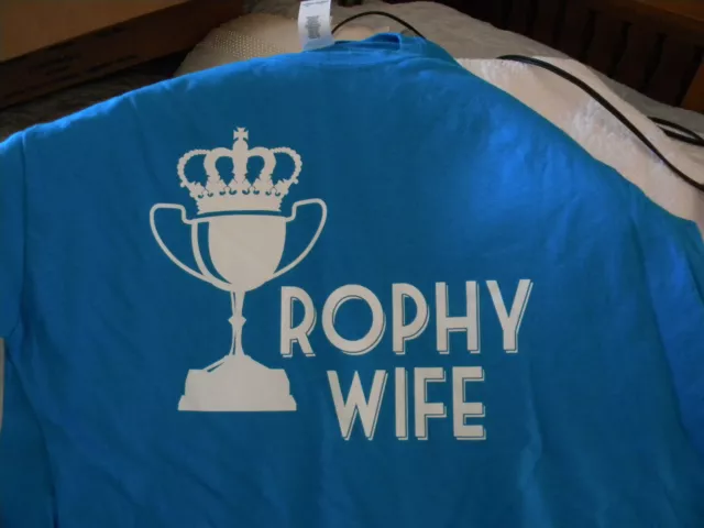 Gildon 100% Cotton Blue W/Trophy Wife In White, Never Worn