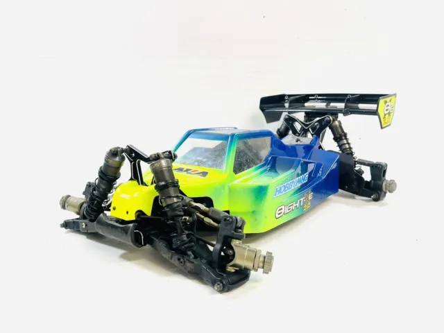 TLR Team Losi Racing 8ight X-E 2.0 Roller Slider 1/8 Chassis Rc Buggy