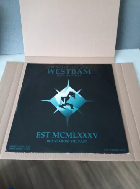 Westbam 10 Years LS Roof is on.. 12" Vinyl - House & Techno - Sammlungsauflösung