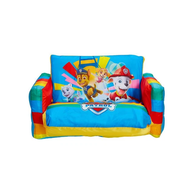 Mini Divano Flip Out Paw Patrol Bambini Ragazzi Ragazze Gonfiabile Ufficiale