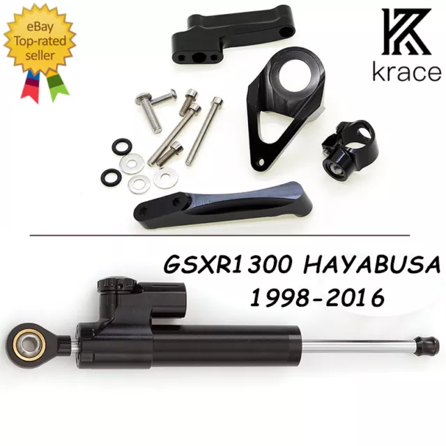 Stabilizer Damper Mounting Bracket Kit For SUZUKI GSX1300R HAYABUSA 1998-2019