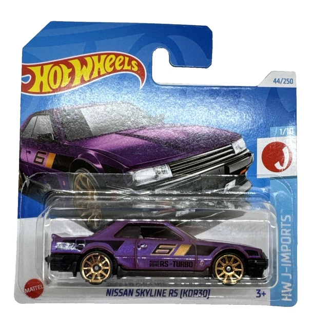Hot Wheels Nissan Skyline RS (KDR30) HW J-Imports 1/10 Purple - 44/250 Collector Edition Diecast Car - View #7