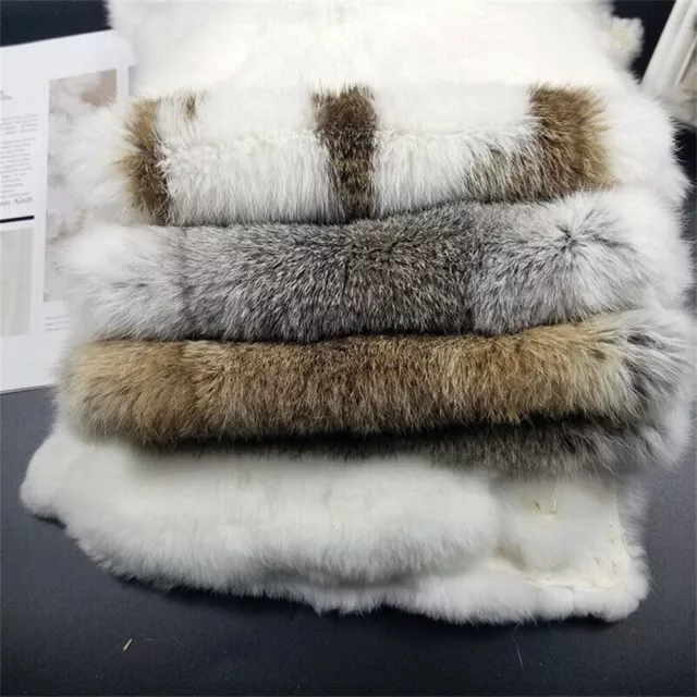 4PCS Real Rabbit Skin Pelt Fur Hide Natural Tanned Leather Animal Training Dummy 4PCS Real Rabbit Skin Pelt Fur Hide Natural Tanned Leather Animal Training Dummy