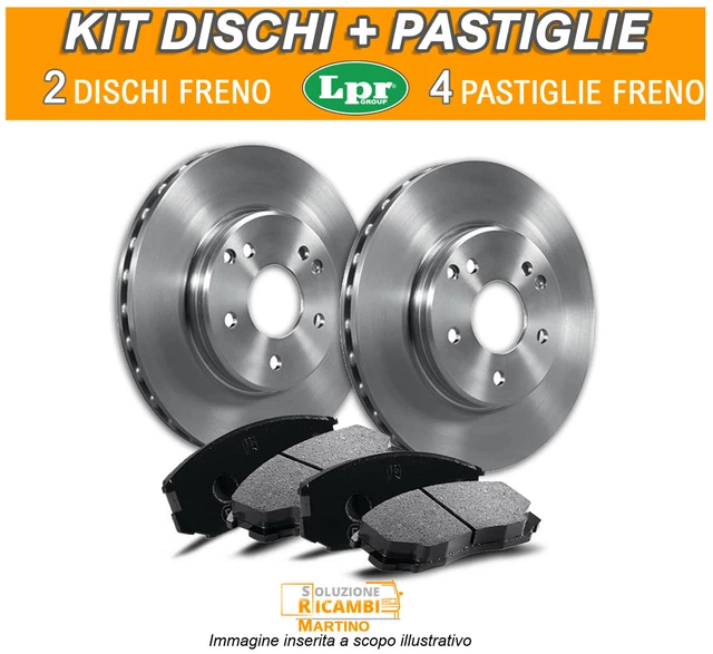 Kit Freni Completo Anteriore E Posteriore Per Majesty 400 2005-2012 - Dischi E Pastiglie
