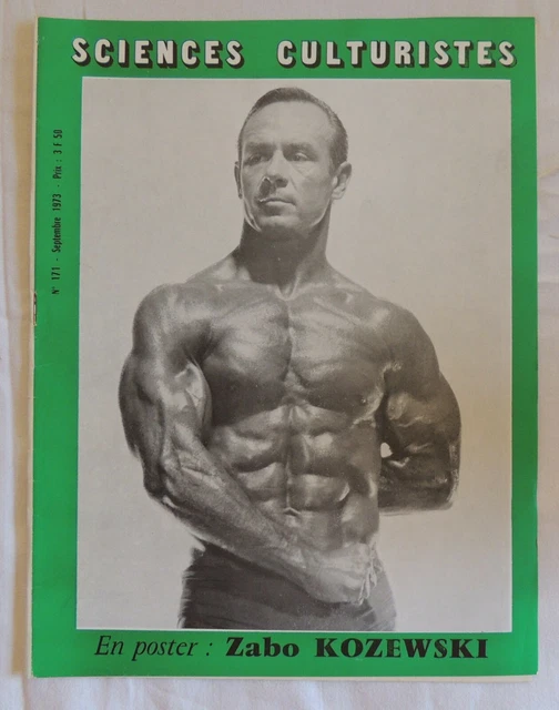 SCIENCES CULTURISTES N°171 / 1973 Bodybuilding Zabo KOZEWSKI EUR 15