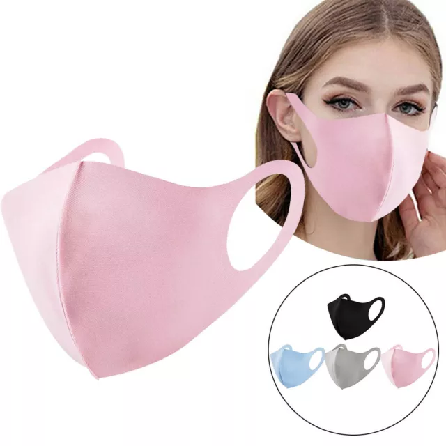 4PC Unisex Health Cycling Anti-Dust Cotton Filters Mouth Face Masks Men Women