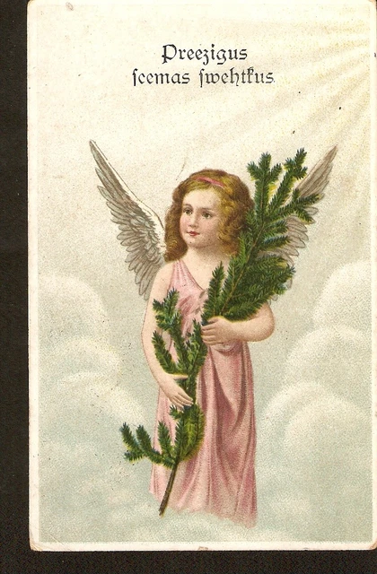 CPA fantaisie / Joyeux Noël - Enfant - Etoile - Angelots