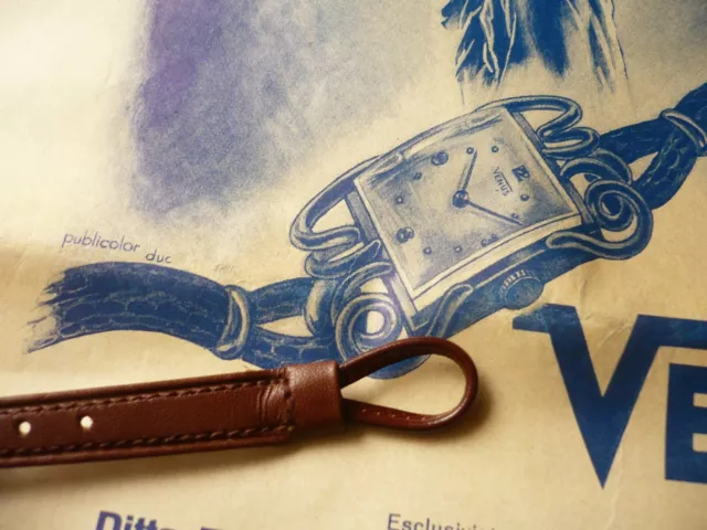 Cinturino modello PLOT marrone per orologio vintage originale