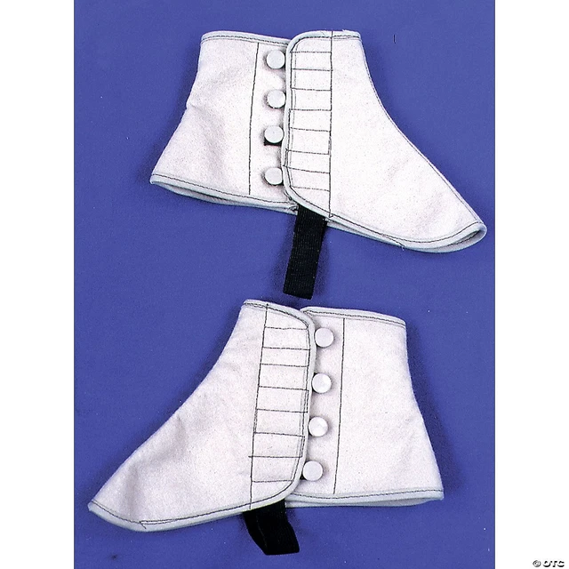 Felt Grey Spats-Sm