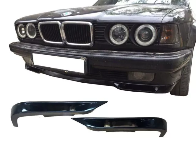 bmw e32 740 paraurti anteriore splitter labbro spoiler body kit condotti...