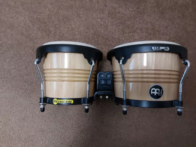 Meinl Marathon Bongo In Natural Wood - Immaculate Condition