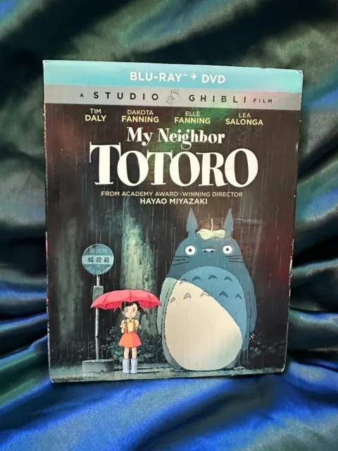 My Neighbor Totoro (Blu-ray, 1988) With Slipcover