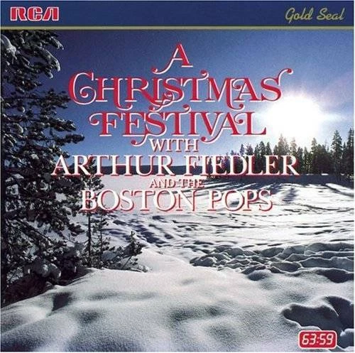 A Christmas Festival with Arthur Fiedler and the Boston Pops - VERY GOOD