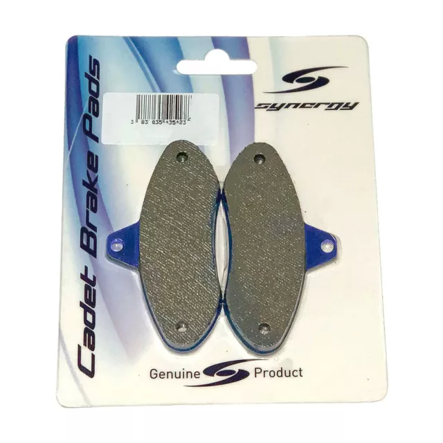 Synergy Cadet Karting Set pastiglie freno composto blu morbido - coppia