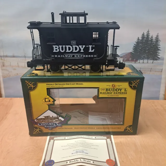 The Buddy "L" G Scale Railway Express Caboose #51005 Limited Edition New BOXED