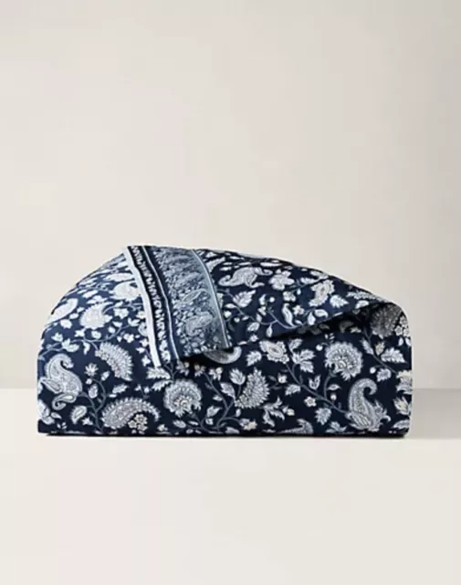 New Ralph Lauren Delphine Paisley Comforter Full/ Queen