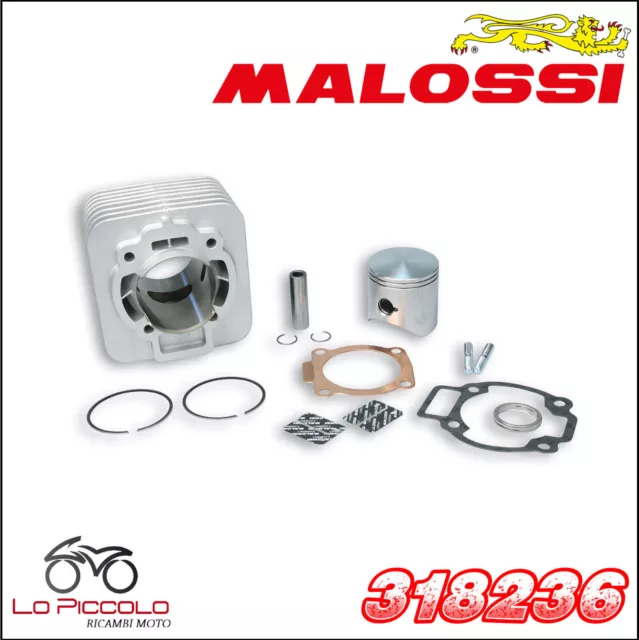 318236 MALOSSI GRUPPO TERMICO � 65 in alluminio PIAGGIO SKIPPER 150 2T