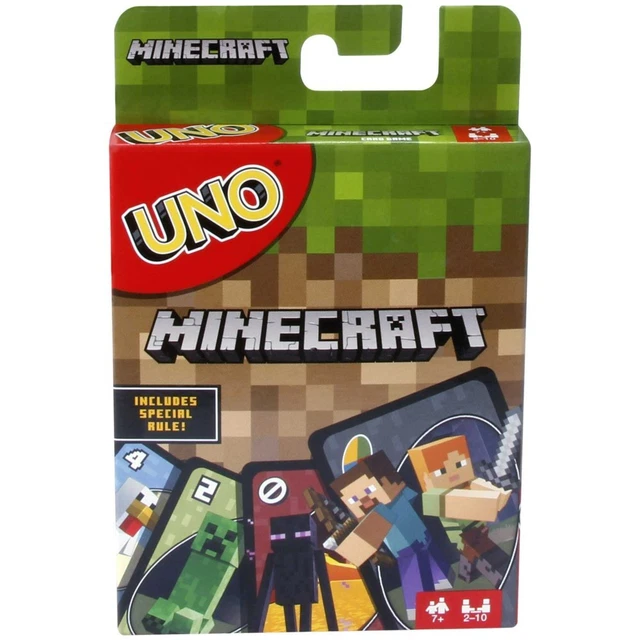 UNO Gioco di Carte a tema Minecraft
