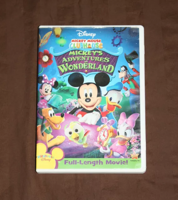 MICKEY MOUSE CLUBHOUSE: Mickey's Adventures In Wonderland (DVD, 2009 ...