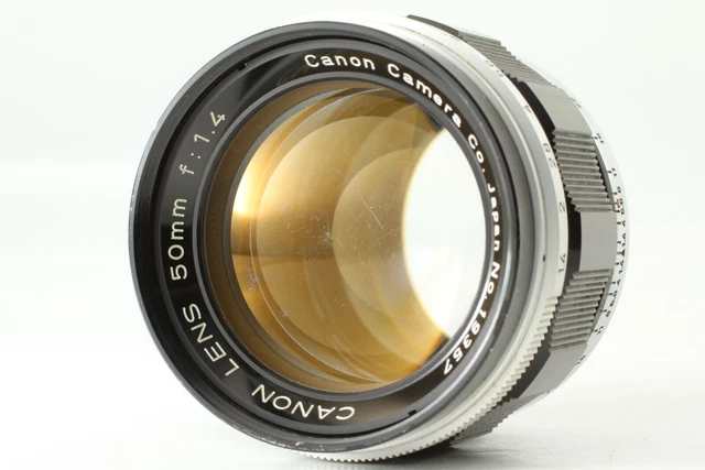 Objectif Canon Serenar 50 mm f/1,8 argent LTM L39 monture Leica du