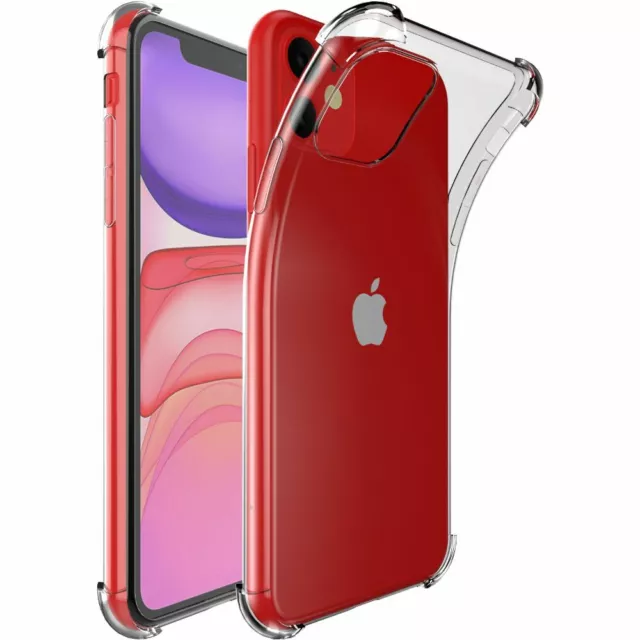 Coque pour Iphone 11 Etui Housse Silicone Rebords Renforc�s Antichoc