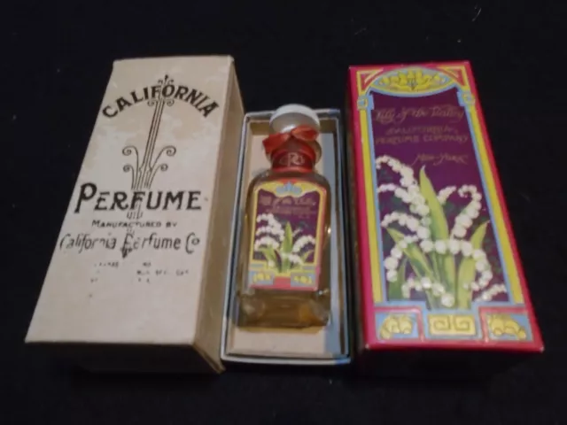 *RARE*Pre-Avon {California Perfume Co.}-(1908-Lily of the Valley) Perfume W/BOX