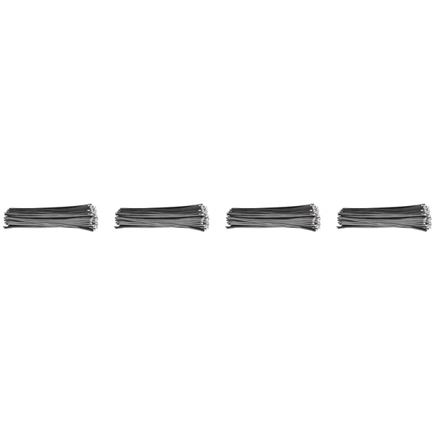 400pcs/Lot, 4.6mm x 300mm PVC Plastic Coated Ss304 Stainless Steel KaB4B1