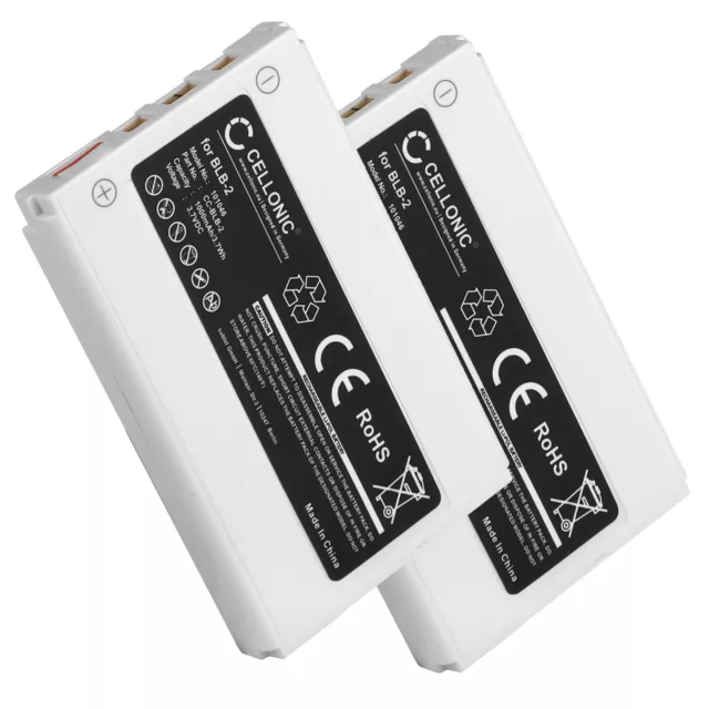 2x Ersatz Akku für Nokia 8310 3610 8250 8210 8290 8910 / 8910i 8850 1000mAh