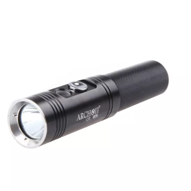 ARCHON CREE XM-L V10S 860LM Underwater Diving Torch LED Flashlight +2 Batteries 3