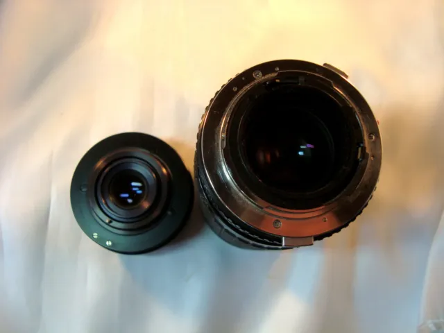 Toll Carl Zeiss Jena Objektiv 2.8 / 50 & Zigma Zoom Lens 35 - 200 mm / bo 930 3