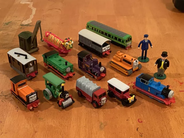 Thomas & Friends Ertl Diecast Railway Trains - Lot of 15