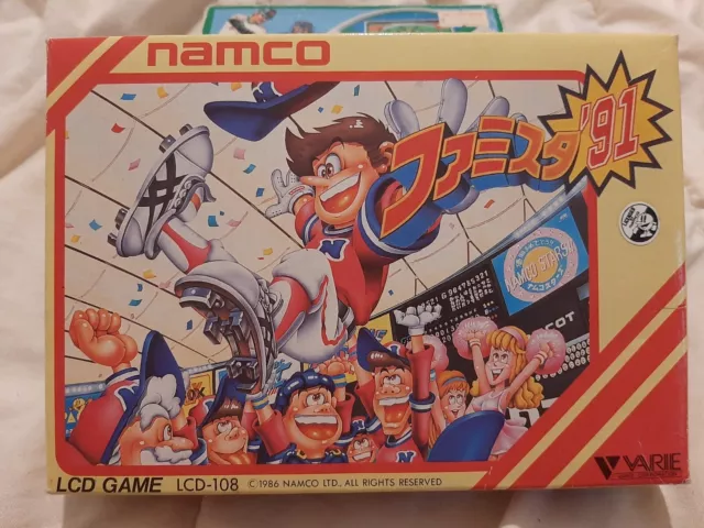 RARE Namco Varie Baseball 91 LCD Vintage Handheld Electronic Game LCD 108