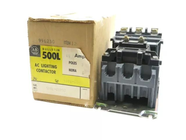 Neuf ALLEN BRADLEY 500L-C0B93 Eclairage Contacteur 500LC0B93