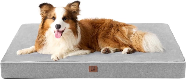 Dog Bed Orthopedic Foam Waterproof Pet Dog Cage Crate Pad Mattress 104x68x7cm xl