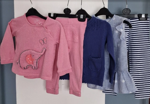 Baby Girls Clothes Bundle 12-18m.Dress,leggings,suit,jamper.Perfect condition.