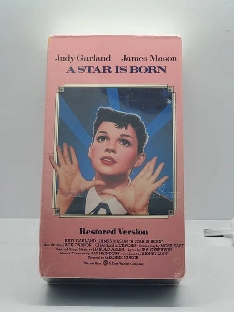 A STAR IS Born (VHS, 1999, Restored Version: 30 Extra Minutes) New $6.