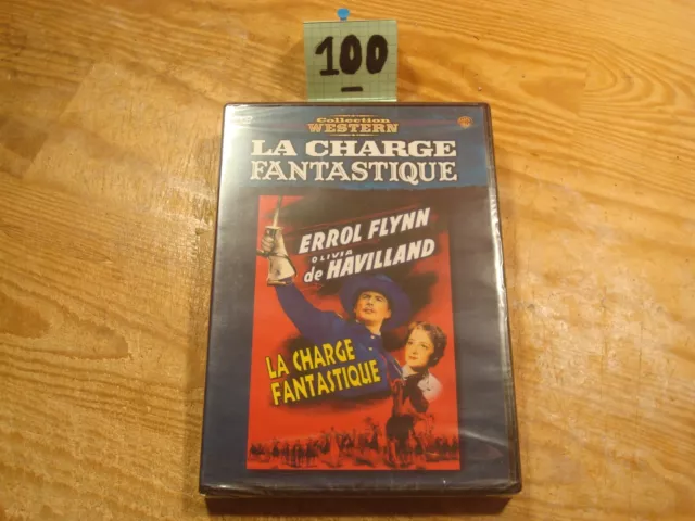 DVD : LA CHARGE FANTASTIQUE - Errol FLYNN / Olivia de HAVILLAND / Neuf