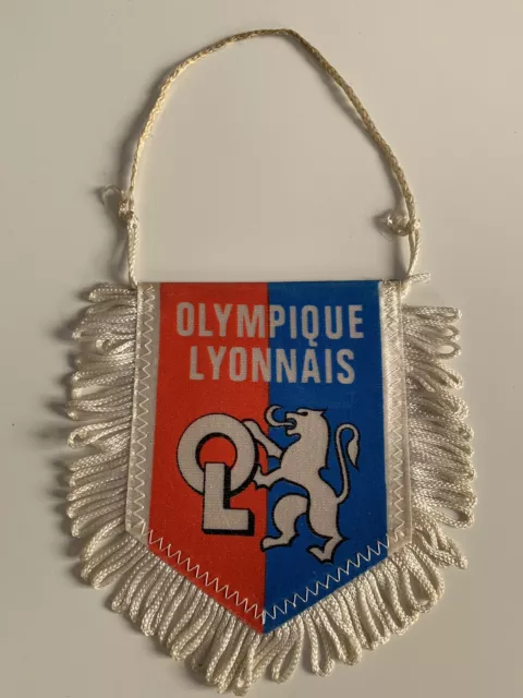 OL Lyon olympique lyonnais fanion vintage foot football pennant