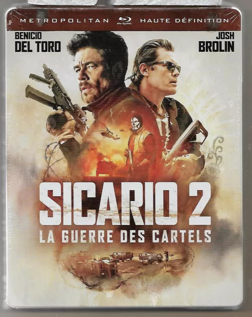 SICARIO 2 - La Guerre Des Cartels / Blu-Ray Steelbook Neuf sous blister - VF