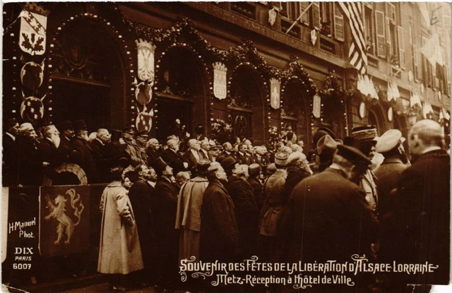 CPA AK Souvenir des Fetes de la Liberation d'Alsace Lorraine - METZ (650938)