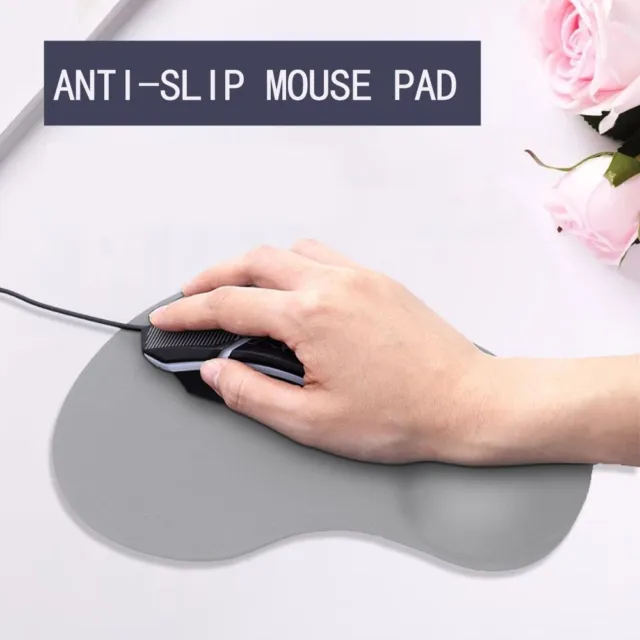 Ergonomic Pain Relief Non Slip Mice Mat Wrist Support  Mat Wrist Rest Mouse Pad