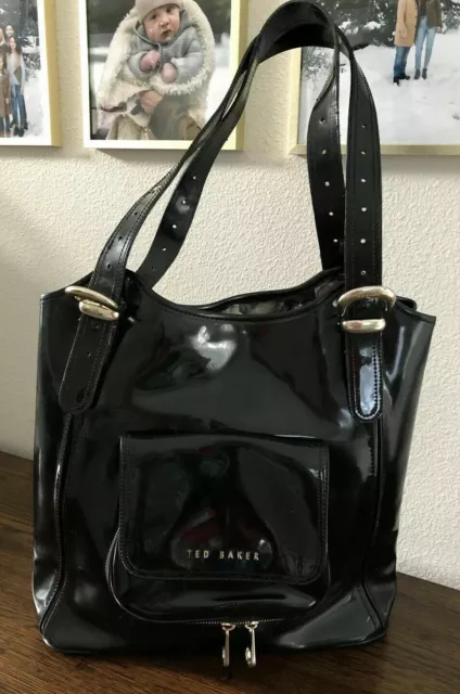 Ted baker hotsell patent leather purse