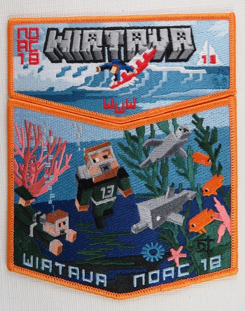 Wiatava Lodge 13 Flap Set Orange County Council OR Bdr. [OAX1115]