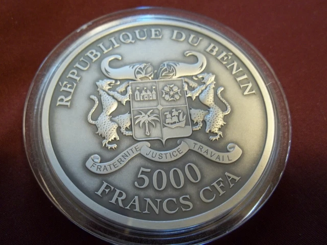 2019 GARDEN OF Eden Adam and Eve 5oz Antique Finish Silver Coin $849.00 ...