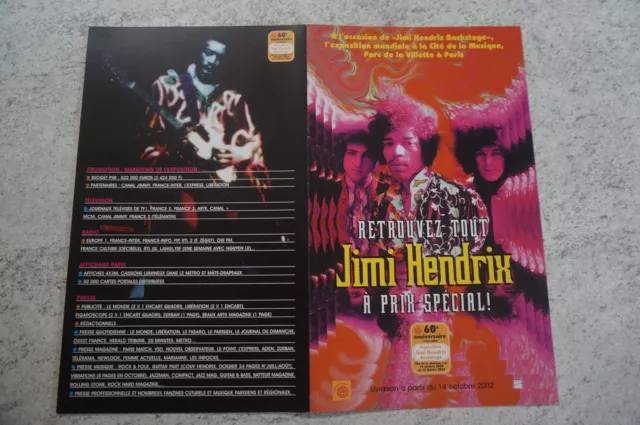 Plan Media Jimi Hendrix 36/36 Neuf