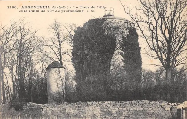Cpa 95 Argenteuil La Tour De Billy