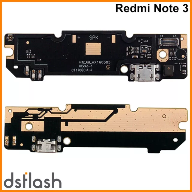 Placa Conector Carga Xiaomi Redmi Note 3 Puerto USB Microfono Antena Modulo